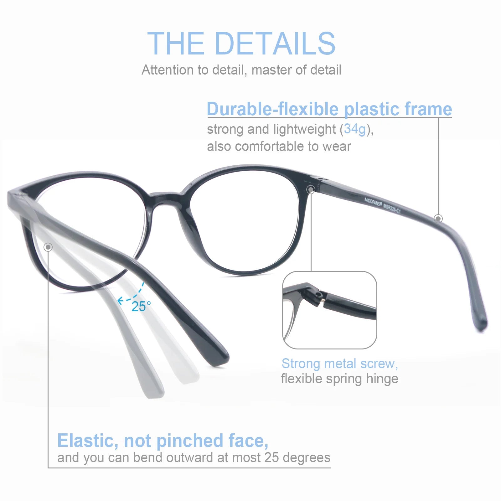 MODFANS Reading Glasses