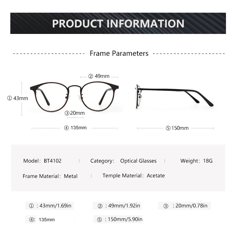 ZENOTTIC Fashion Acetate
