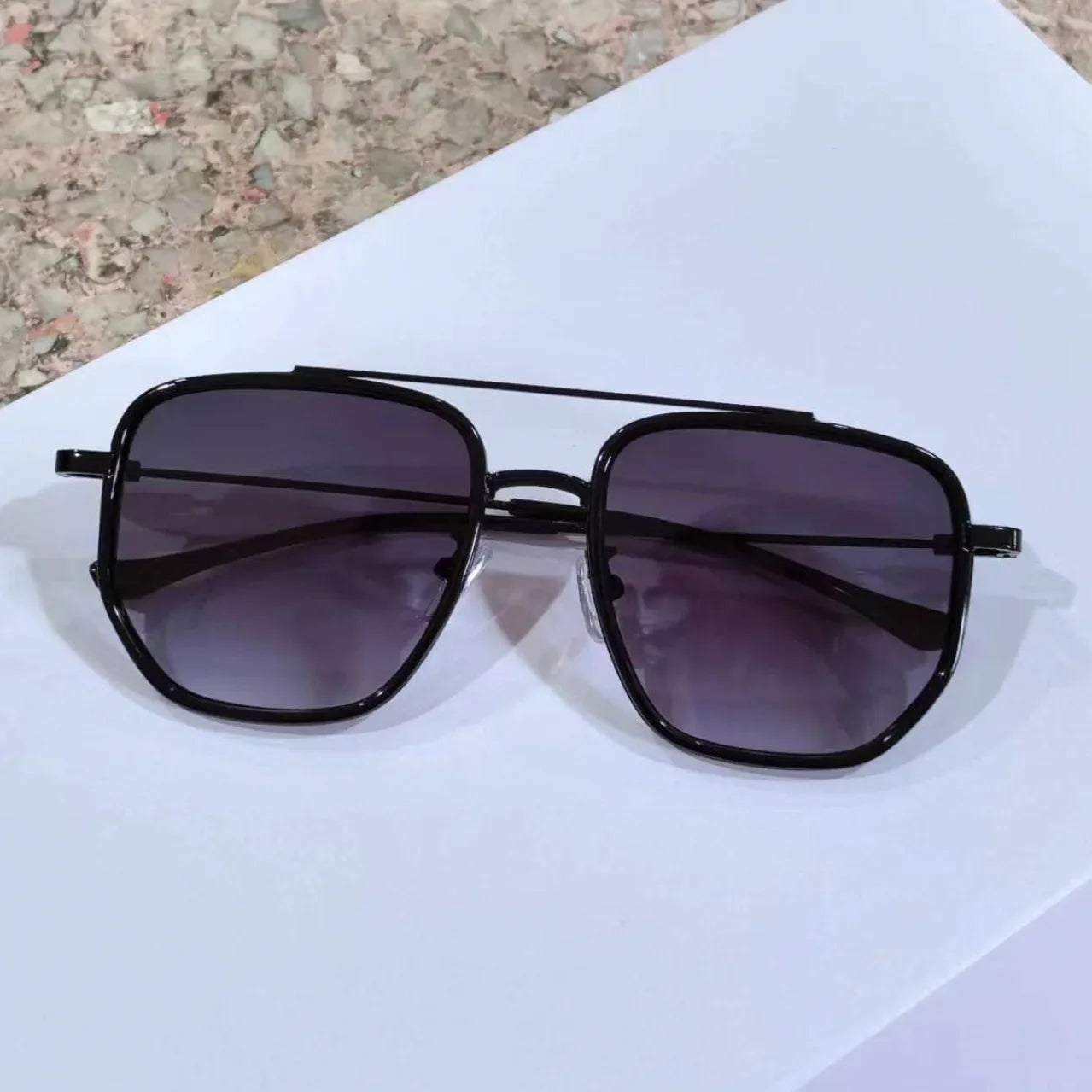 Fashion Men Metal Sunglasses