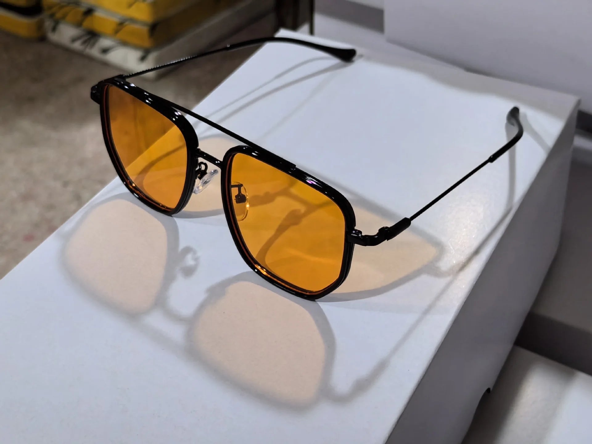Fashion Men Metal Sunglasses