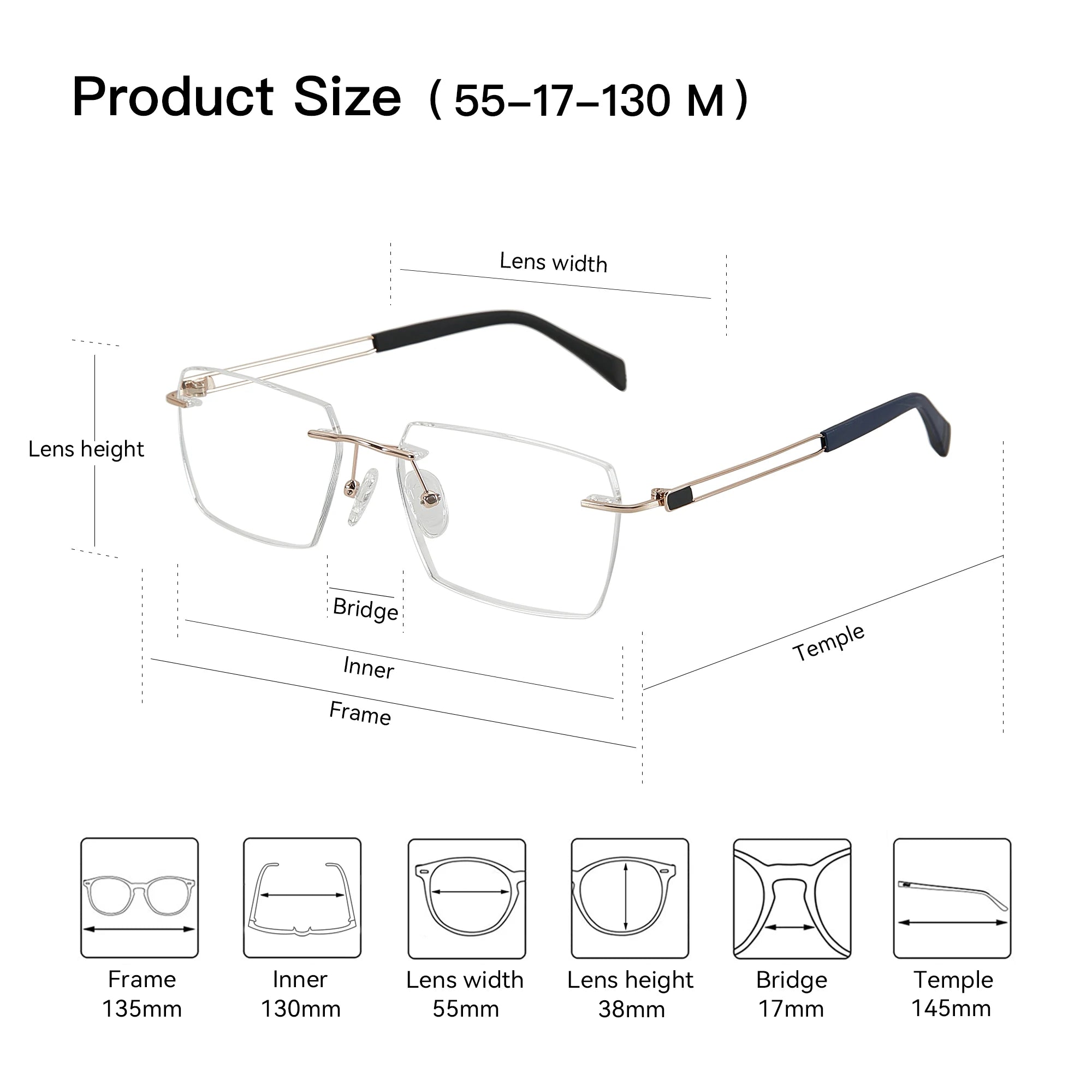ZENOTTIC (M Size) Metal
