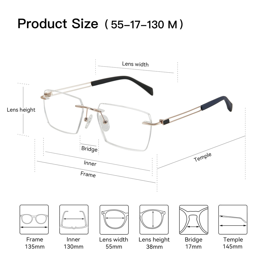 ZENOTTIC (M Size) Metal