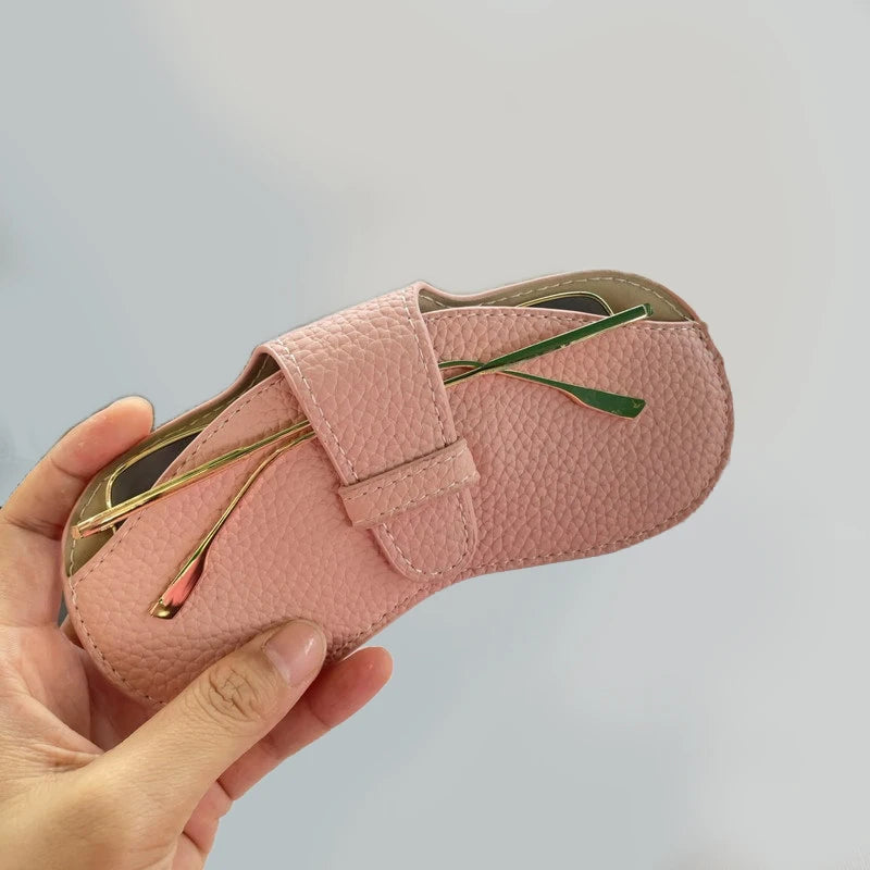 Glasses Case Women Leather