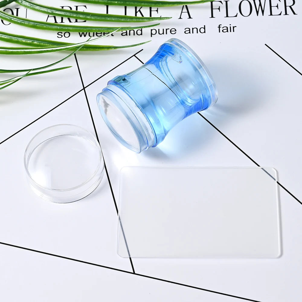 Silicone Transparent Nail Art
