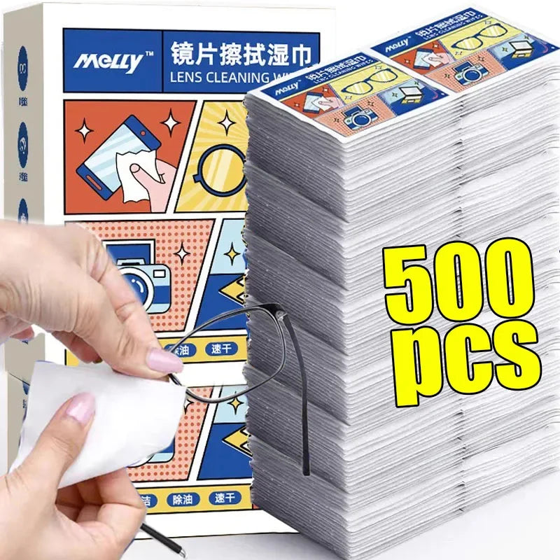 Disposable Wipes Dust Eyeglass