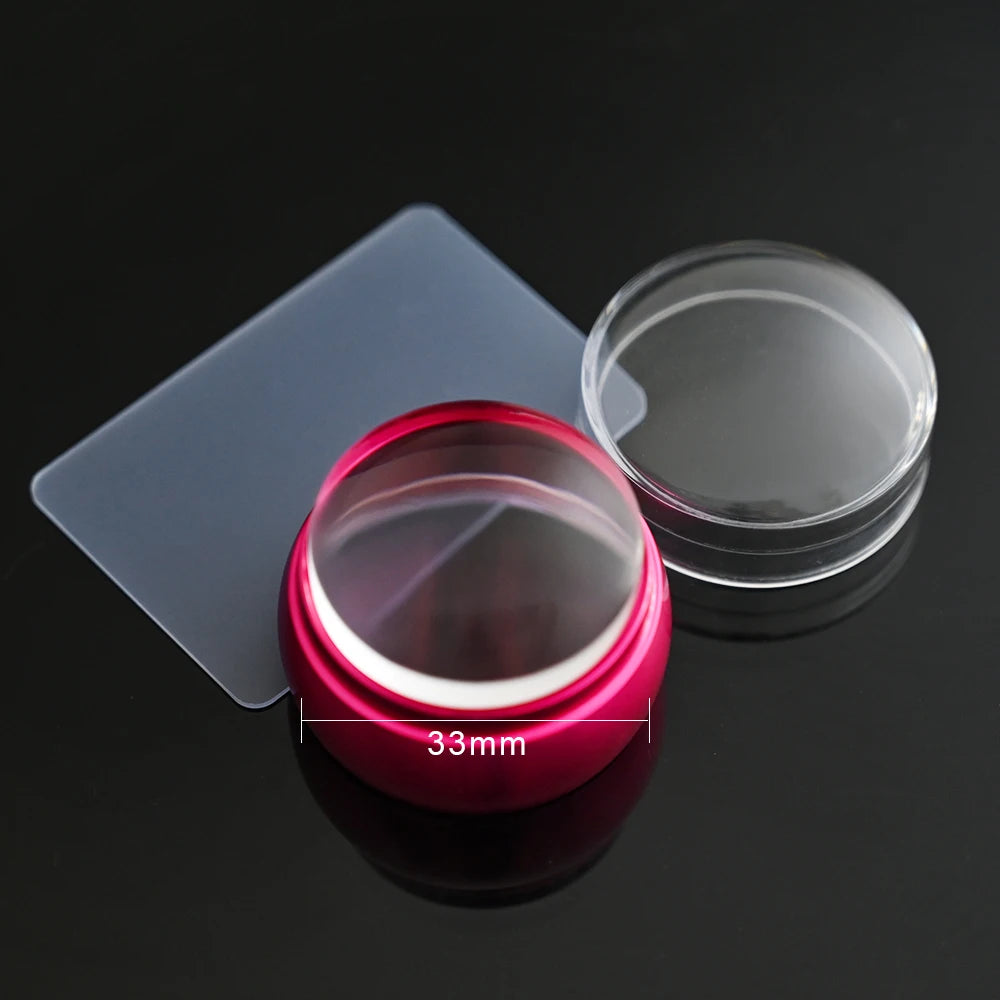 Silicone Transparent Nail Art