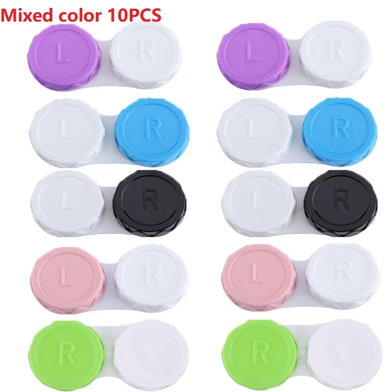 Case Lenses Colored Pupils