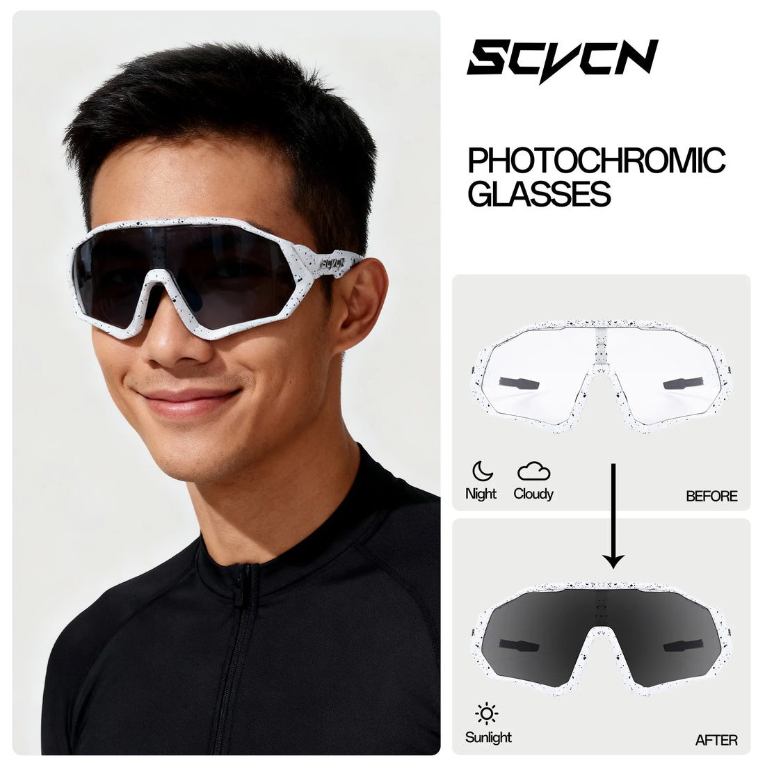 SCVCN Photochromic Sunglasses