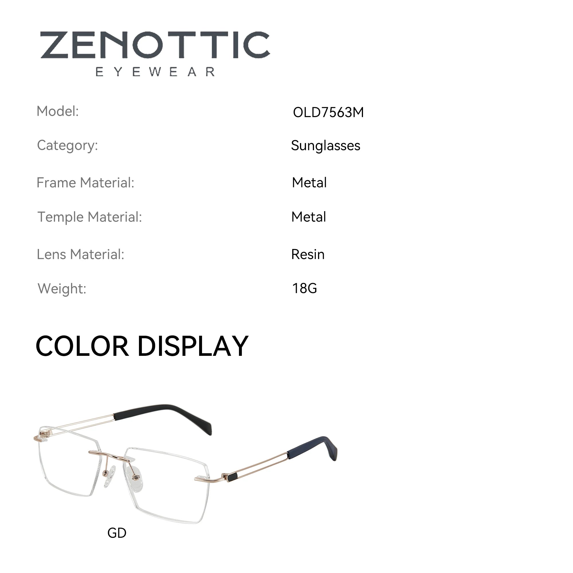 ZENOTTIC (M Size) Metal