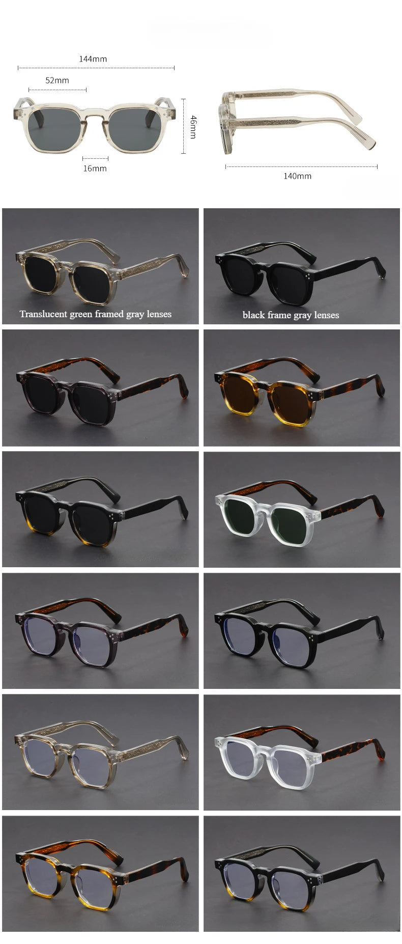 Retro Small Circular Sunglasses