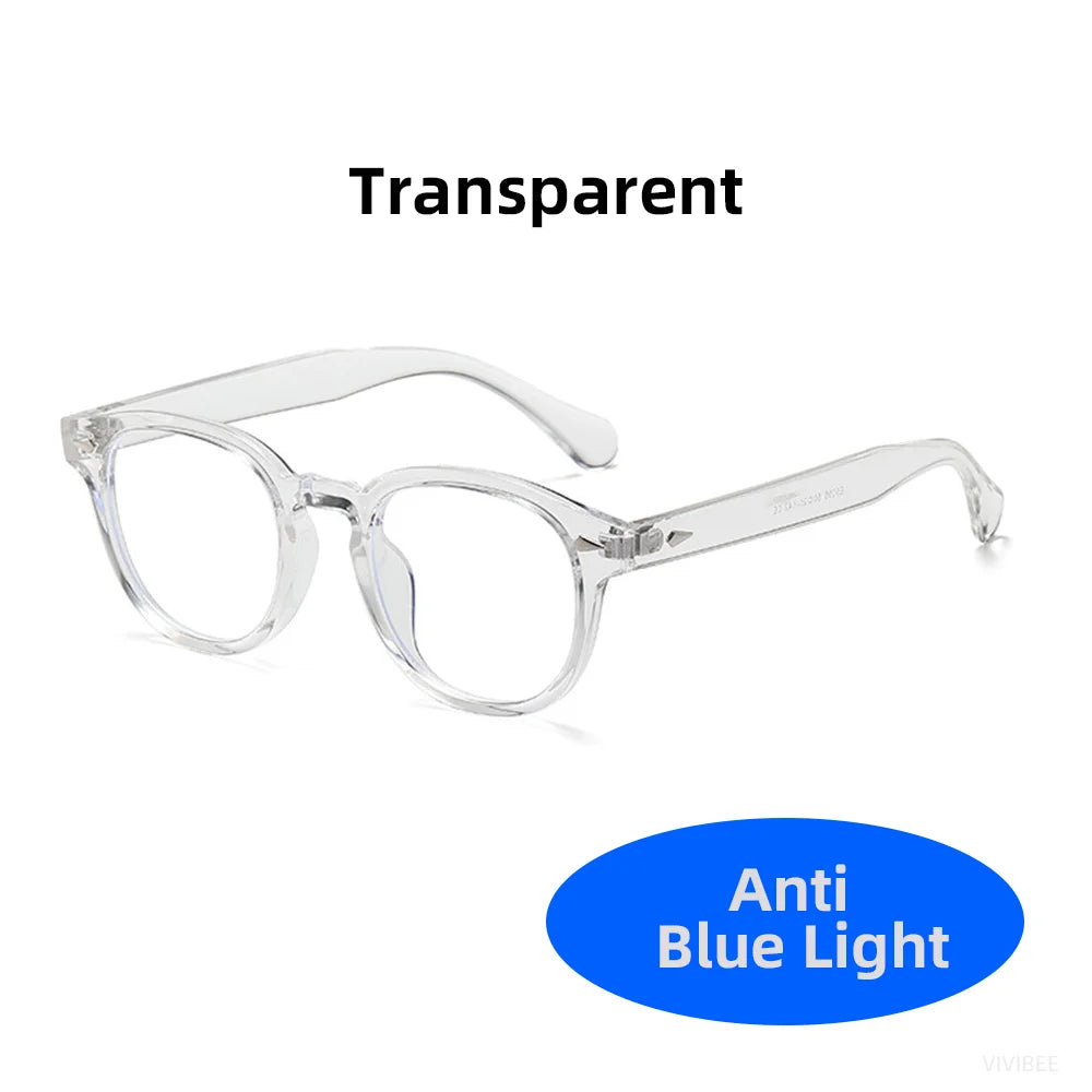 Classic Square Black Blue Light