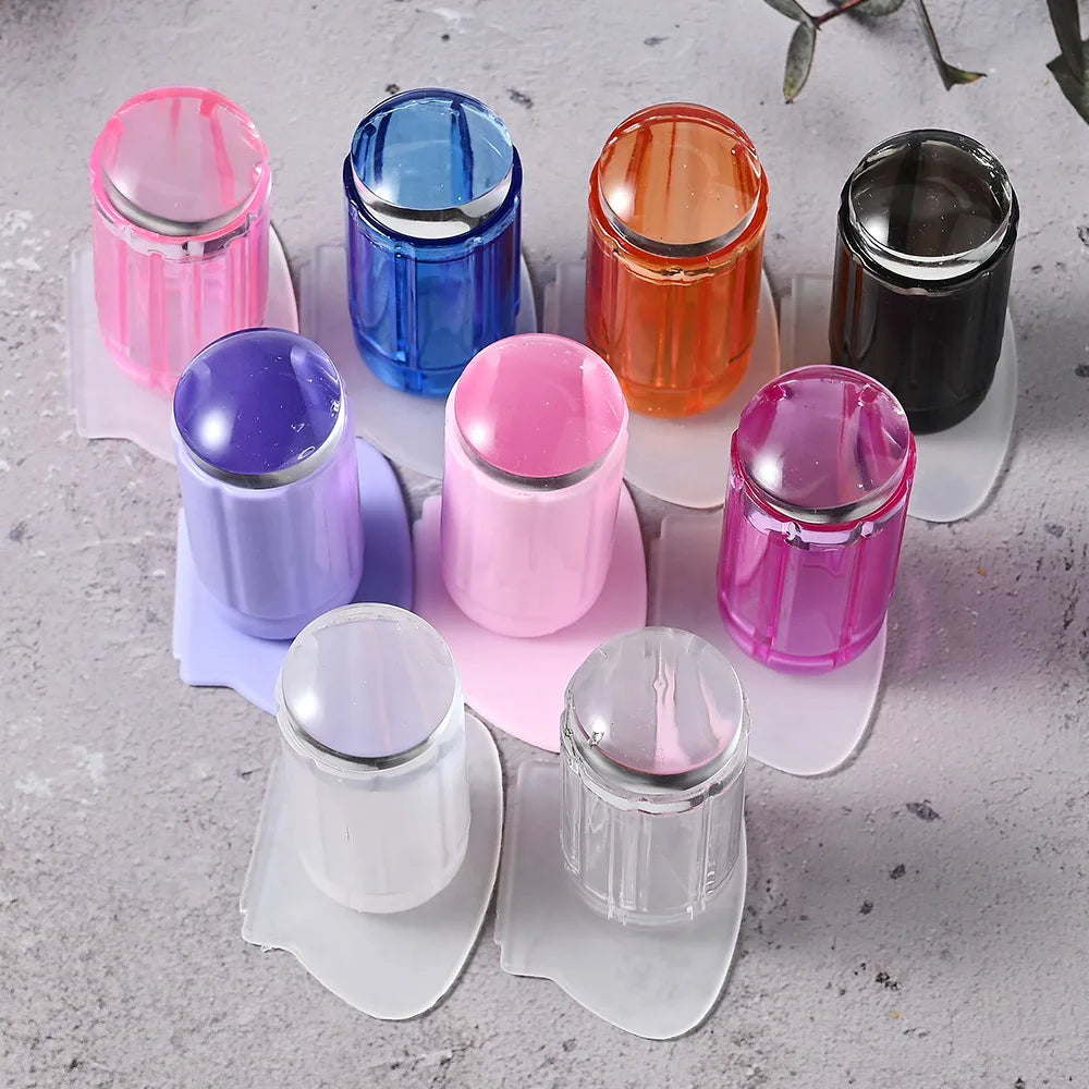 Silicone Transparent Nail Art
