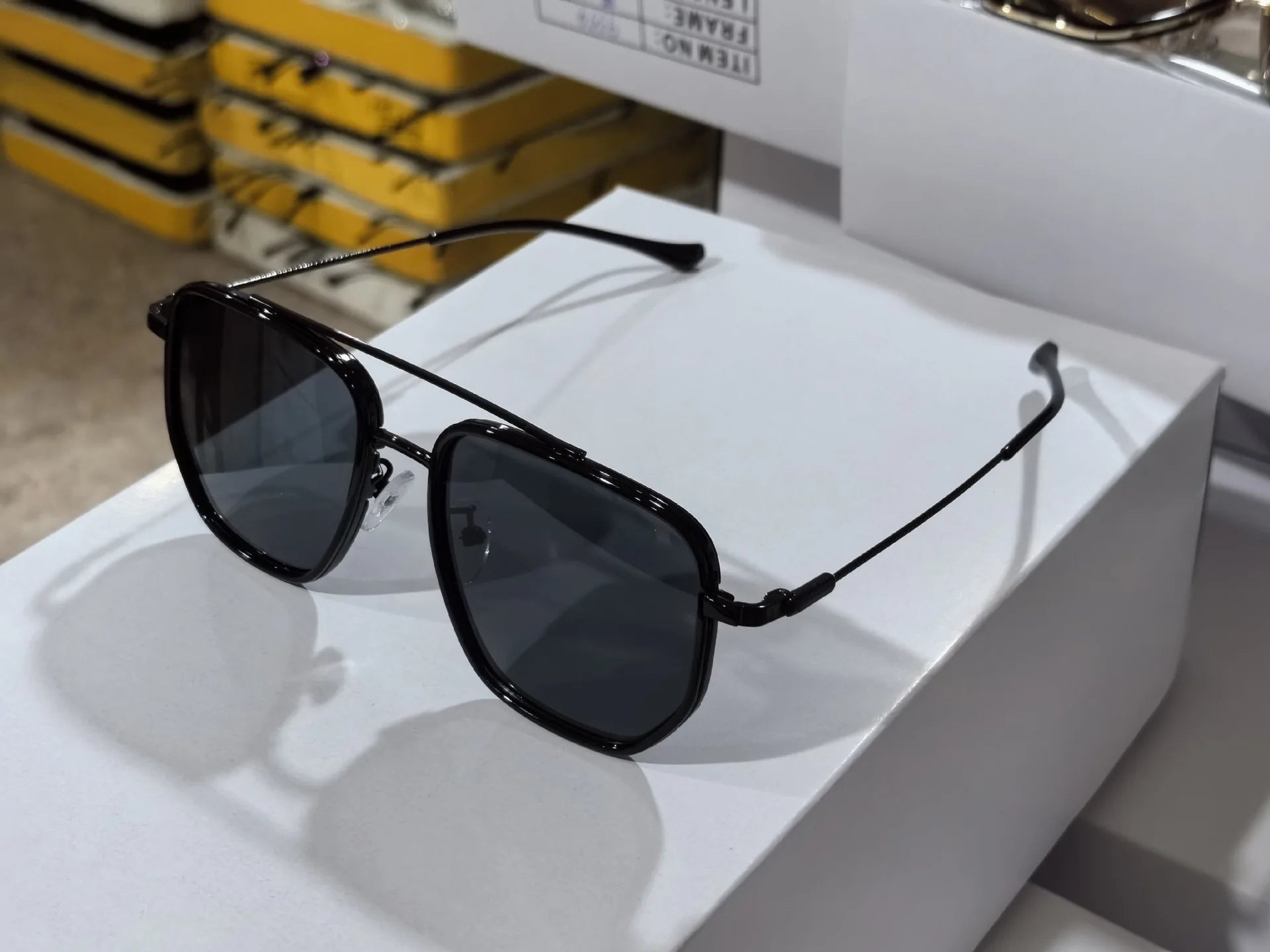 Fashion Men Metal Sunglasses