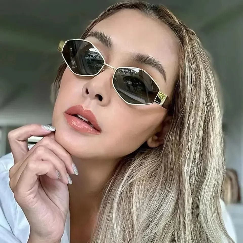 Fashion Hexagon Sunglasses
