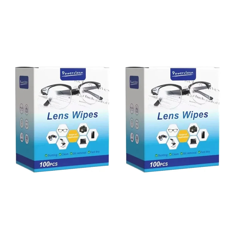 Glasses Cleaner Wet Wipe