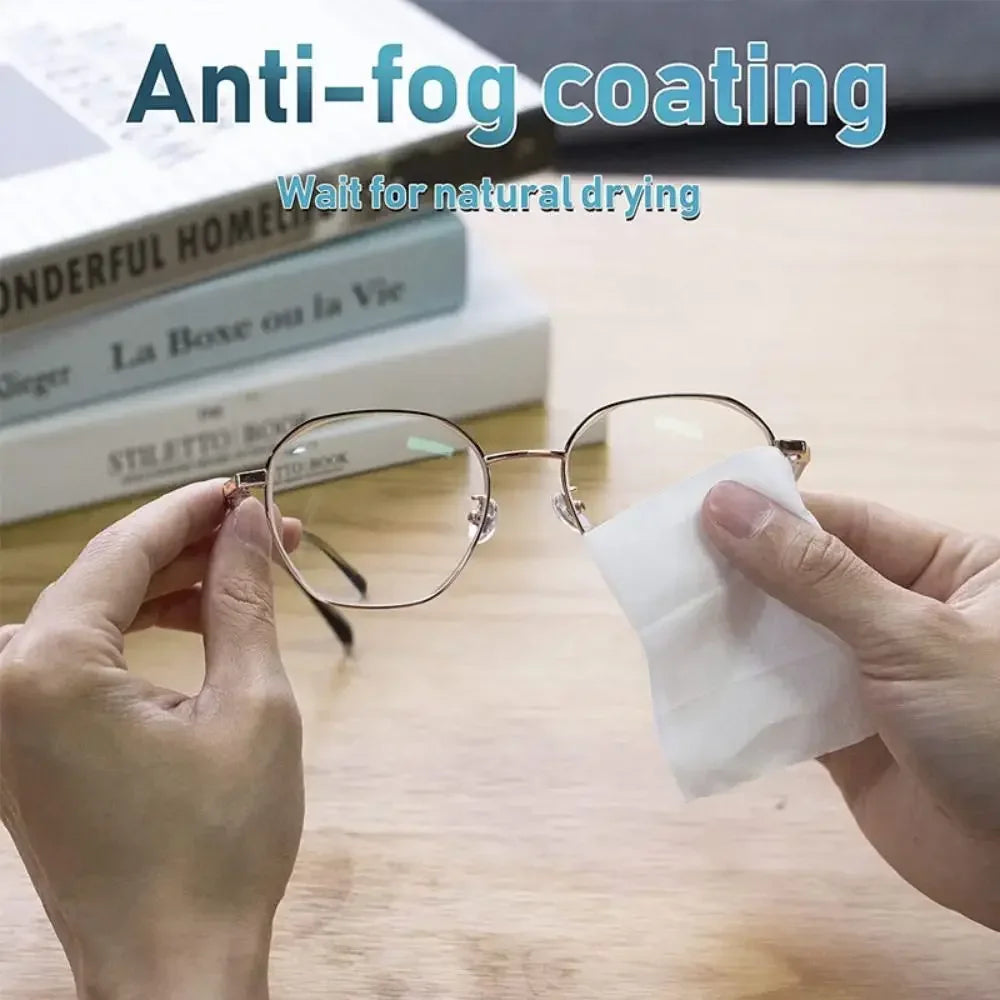 Glasses Cleaner Wet Wipe