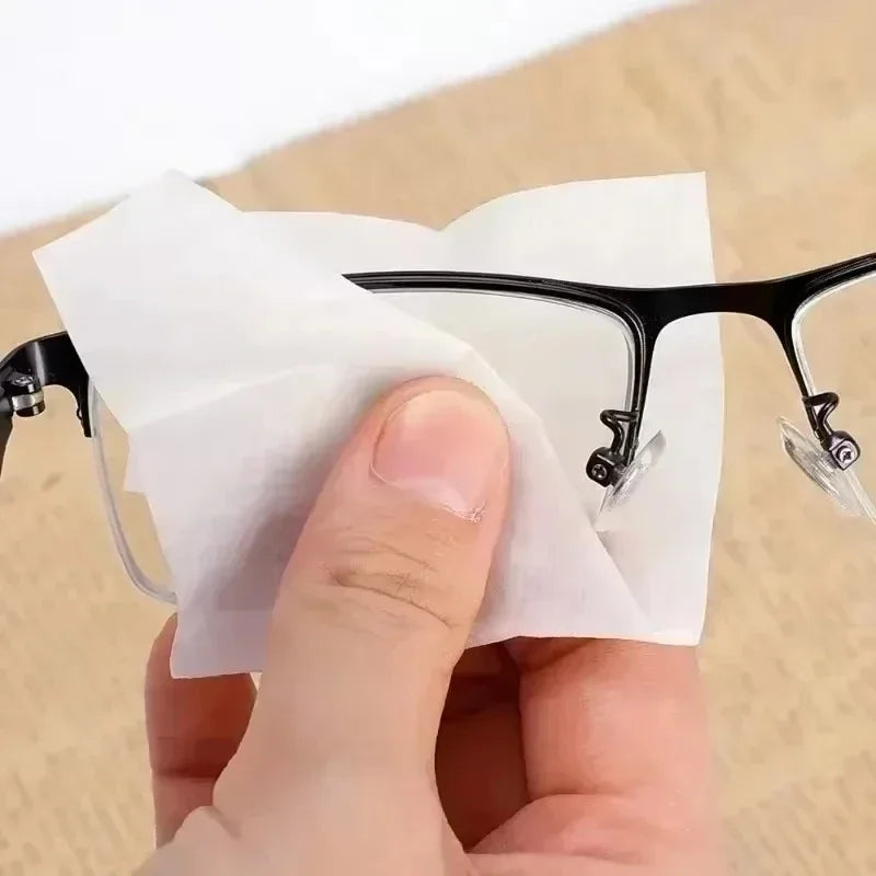 Disposable Wipes Dust Eyeglass