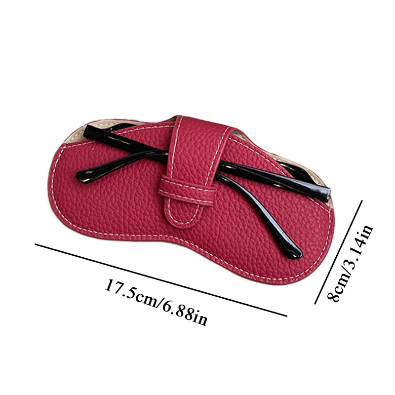 Glasses Case Women Leather