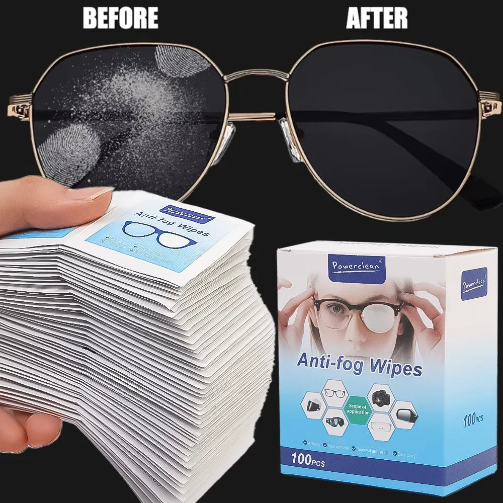 Eyewear Wipes, Disposable