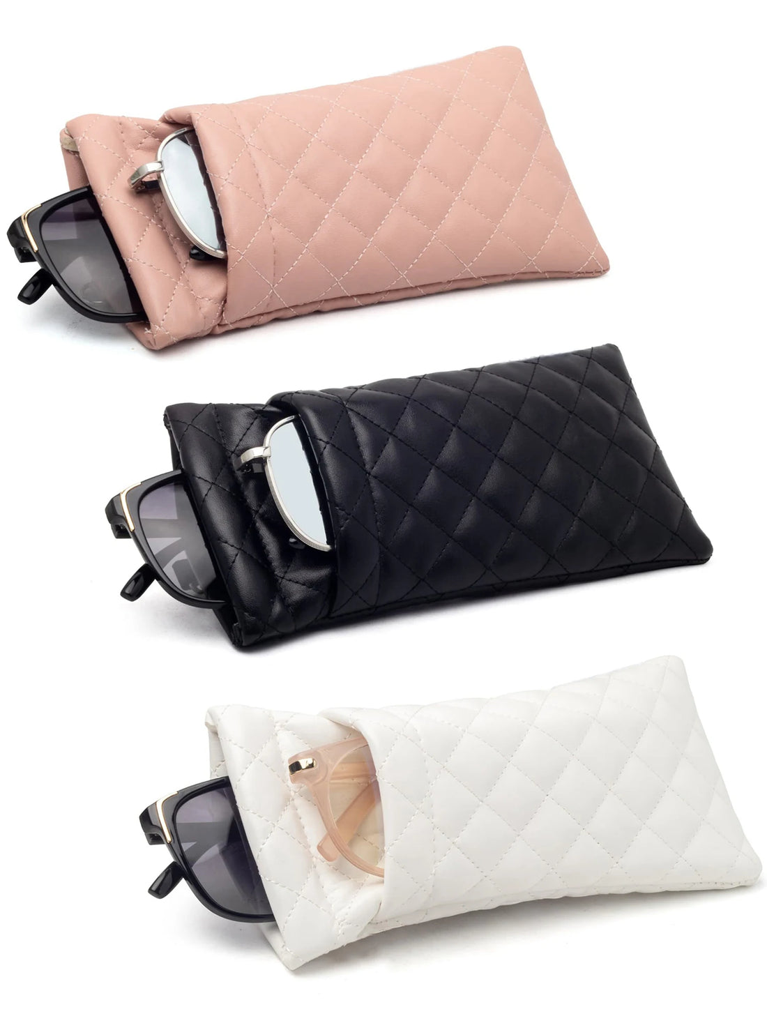 Double Glasses Case Portable