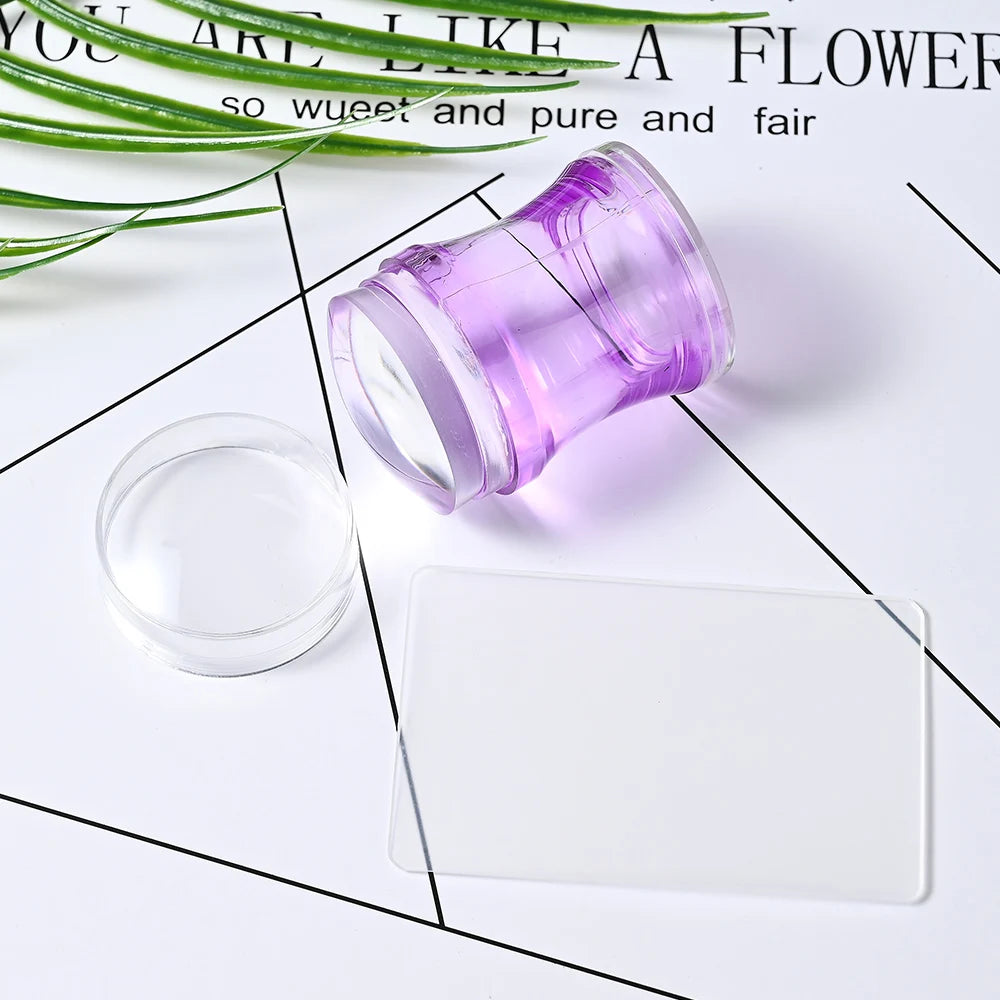 Silicone Transparent Nail Art