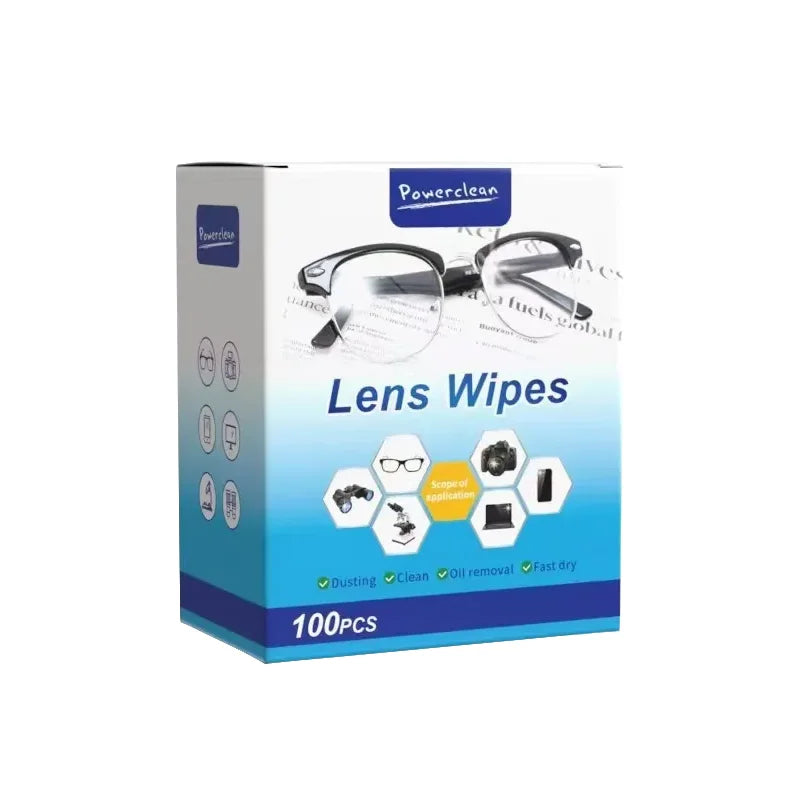 Glasses Cleaner Wet Wipe