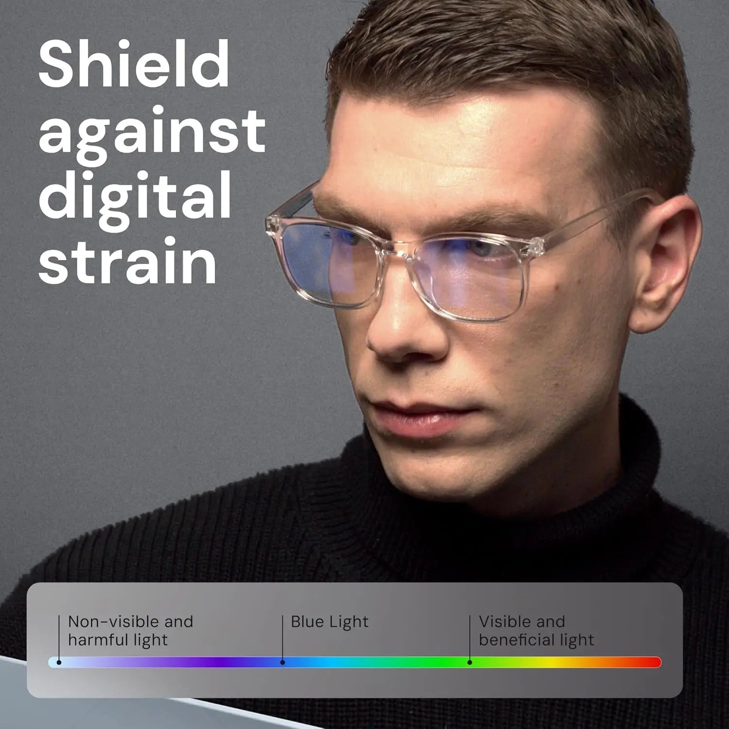 Clear Blue Light Glasses f