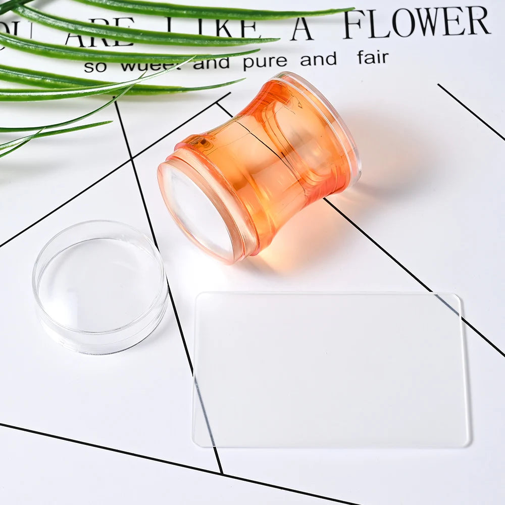 Silicone Transparent Nail Art