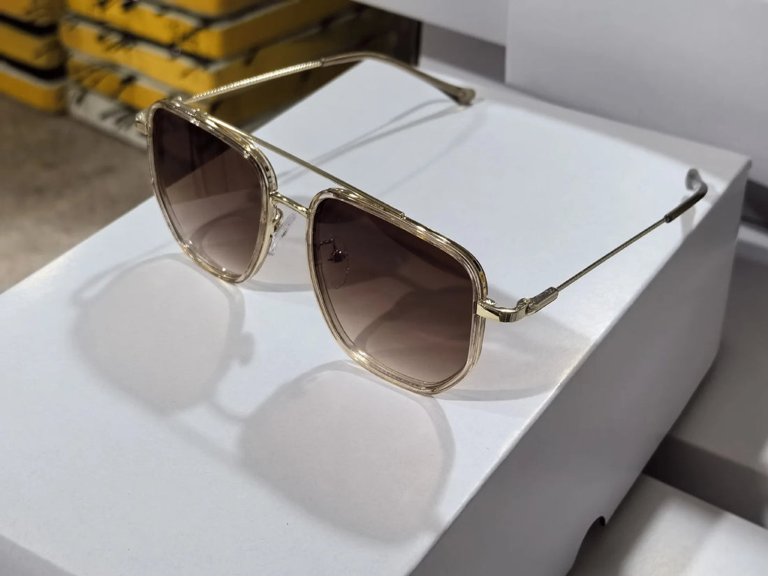 Fashion Men Metal Sunglasses