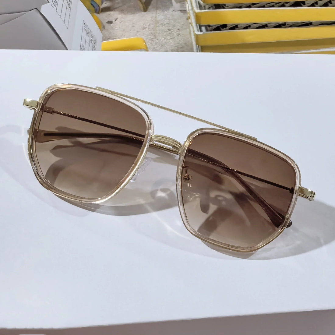 Fashion Men Metal Sunglasses