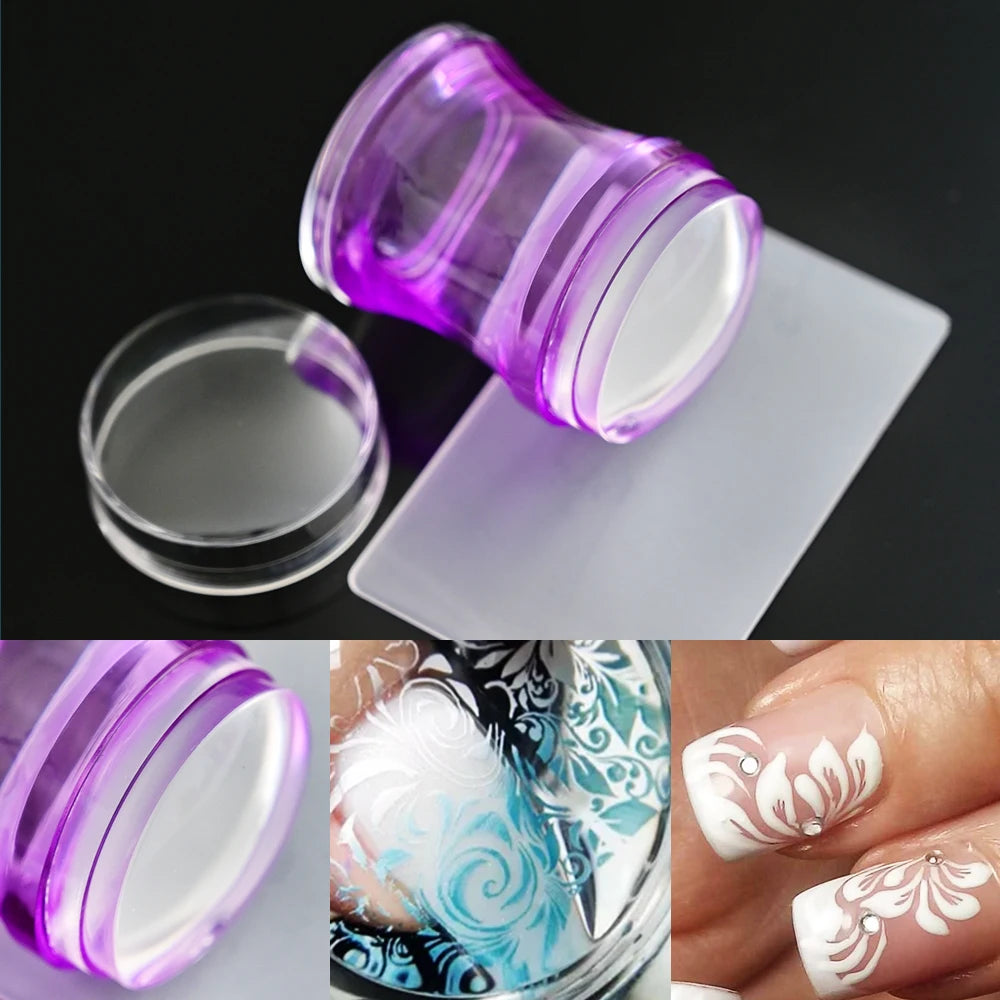 Silicone Transparent Nail Art