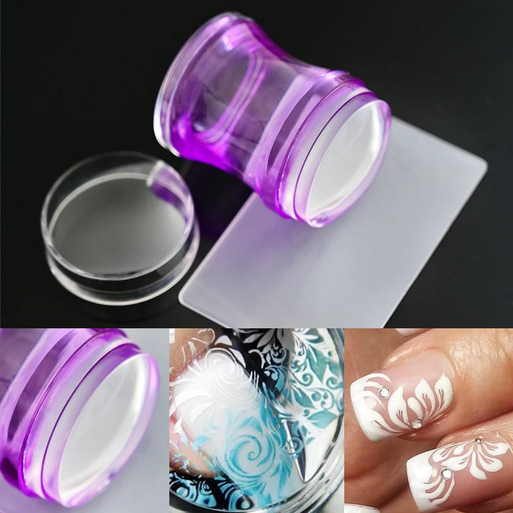 Silicone Transparent Nail Art