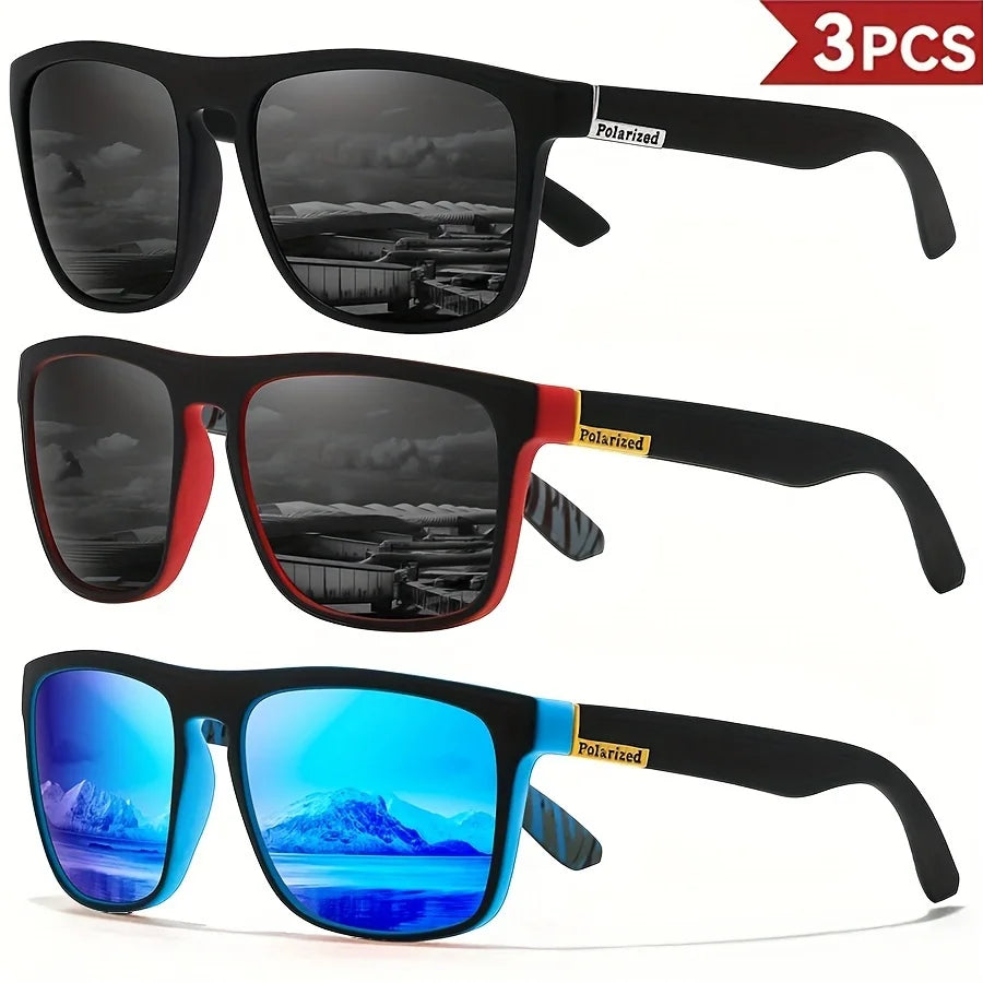 1-4PCS Men Classical Square