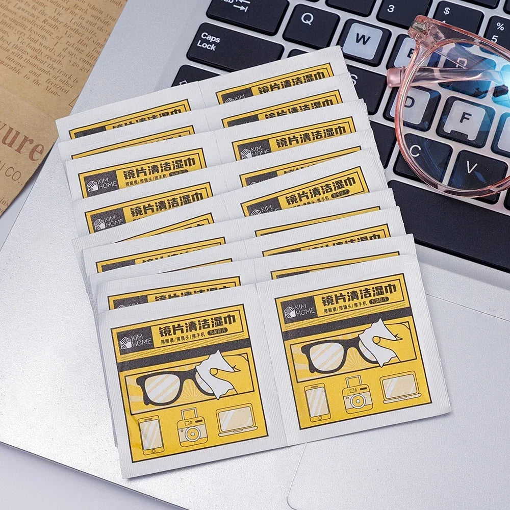 Disposable Wipes Dust Eyeglass