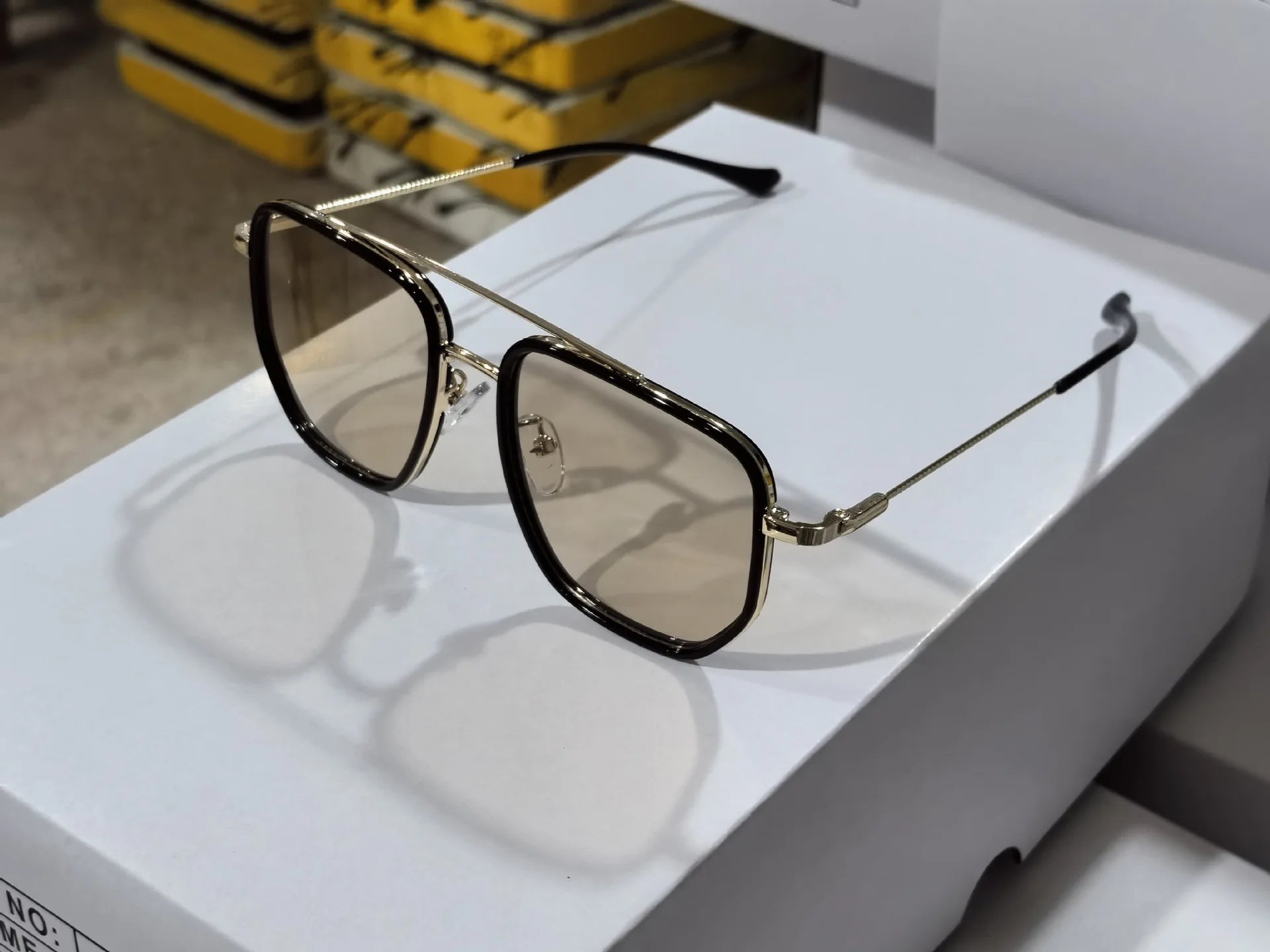 Fashion Men Metal Sunglasses