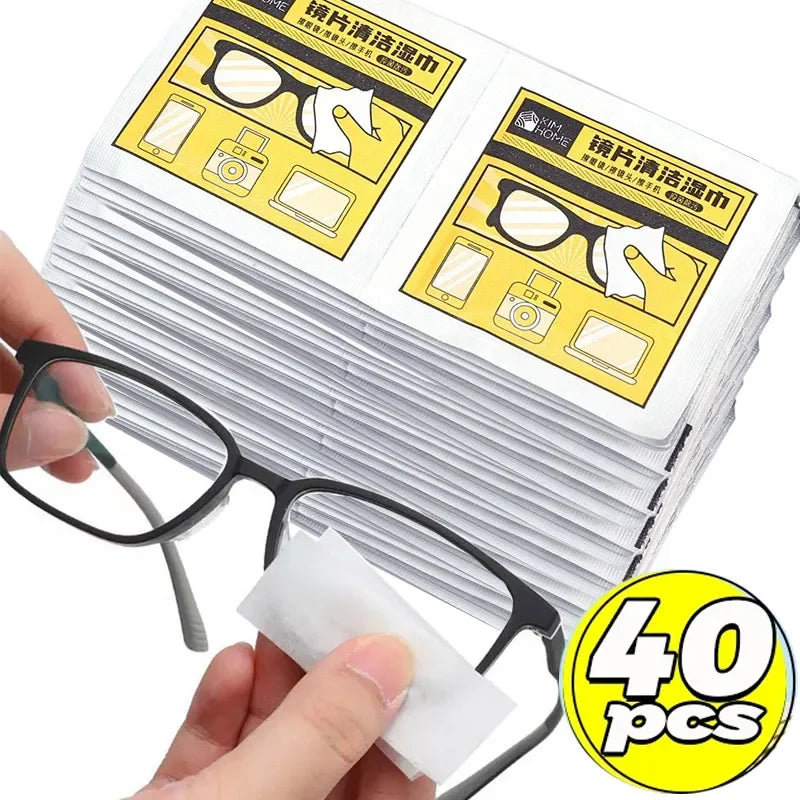 Disposable Wipes Dust Eyeglass
