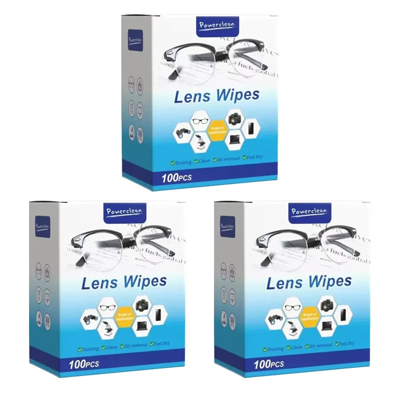 Glasses Cleaner Wet Wipe