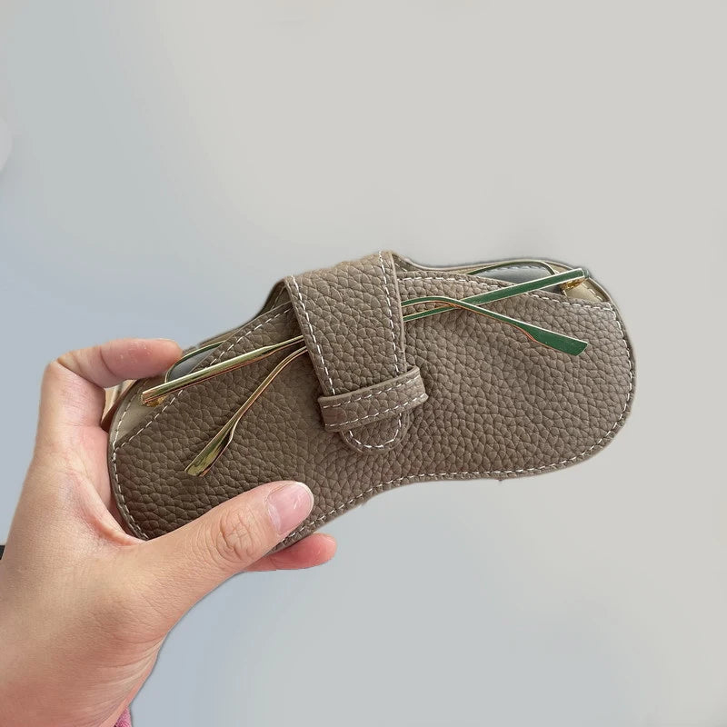 Glasses Case Women Leather