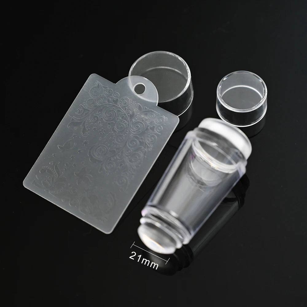 Silicone Transparent Nail Art