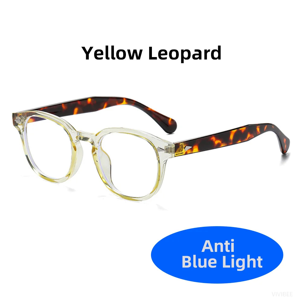 Classic Square Black Blue Light