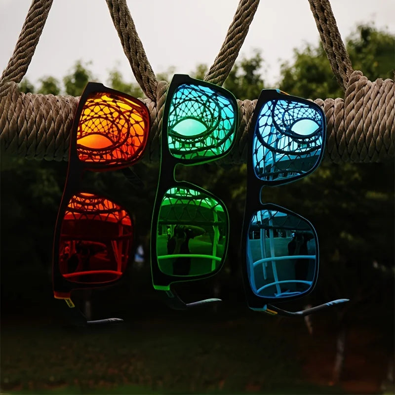 1-4PCS Men Classical Square