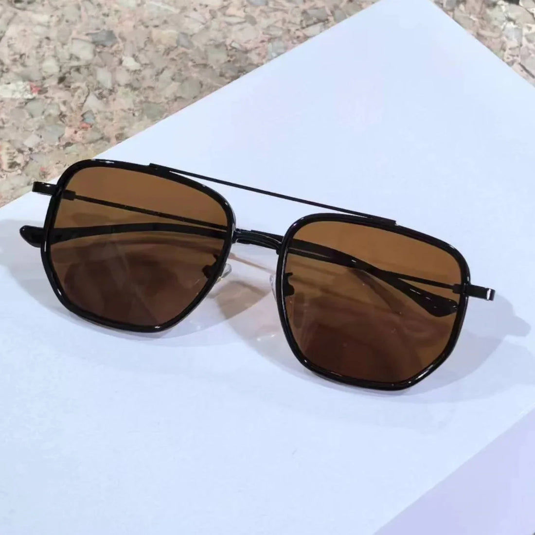 Fashion Men Metal Sunglasses