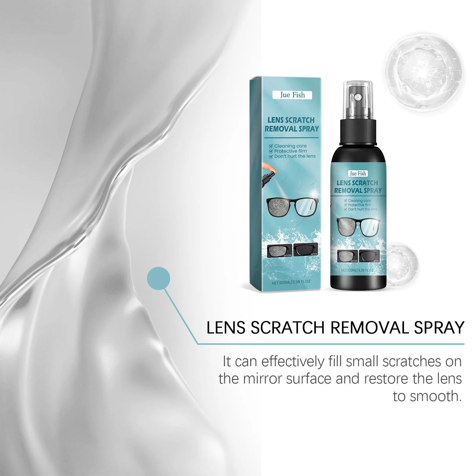 Eye Glass Cleaners Spray