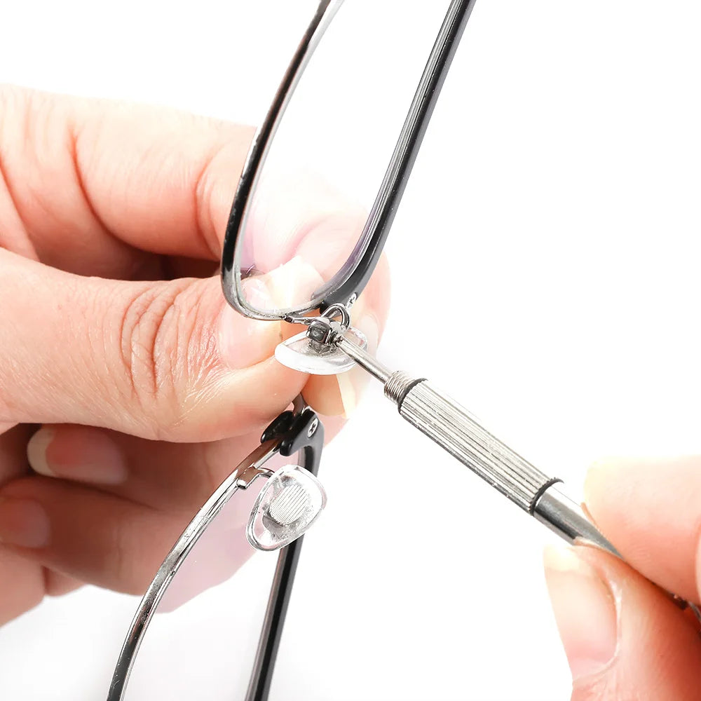 Nose Pads with Screwdriver