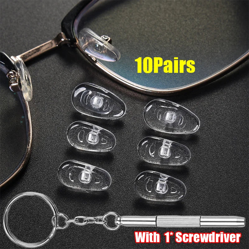 Nose Pads with Screwdriver