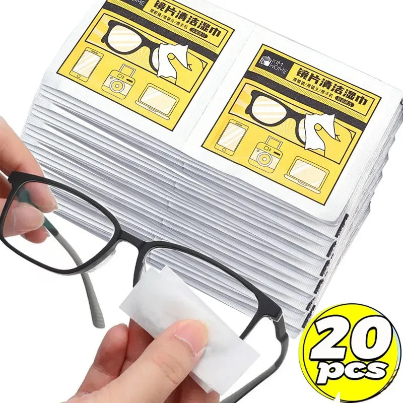 Disposable Wipes Dust Eyeglass