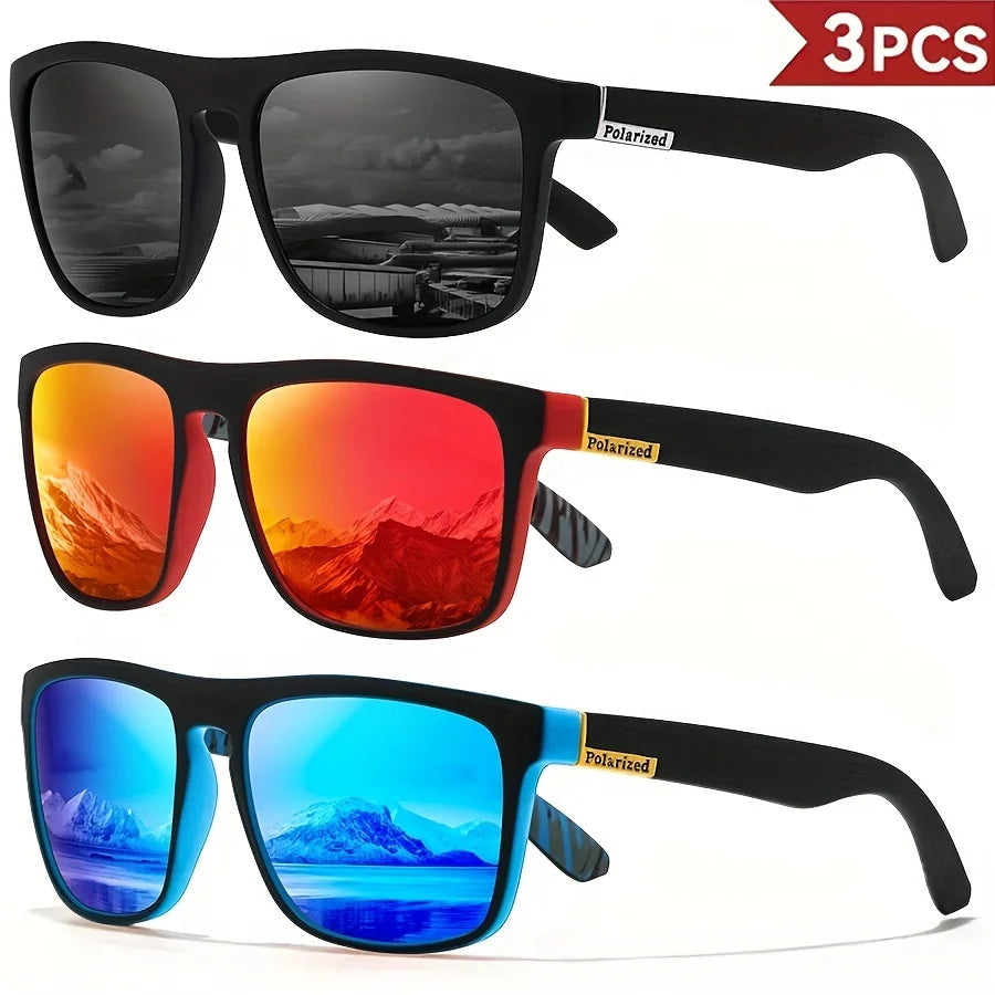 1-4PCS Men Classical Square