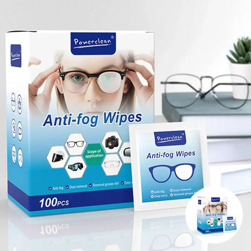 Glasses Cleaner Wet Wipe