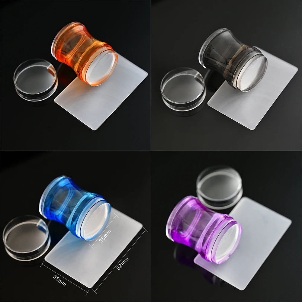 Silicone Transparent Nail Art
