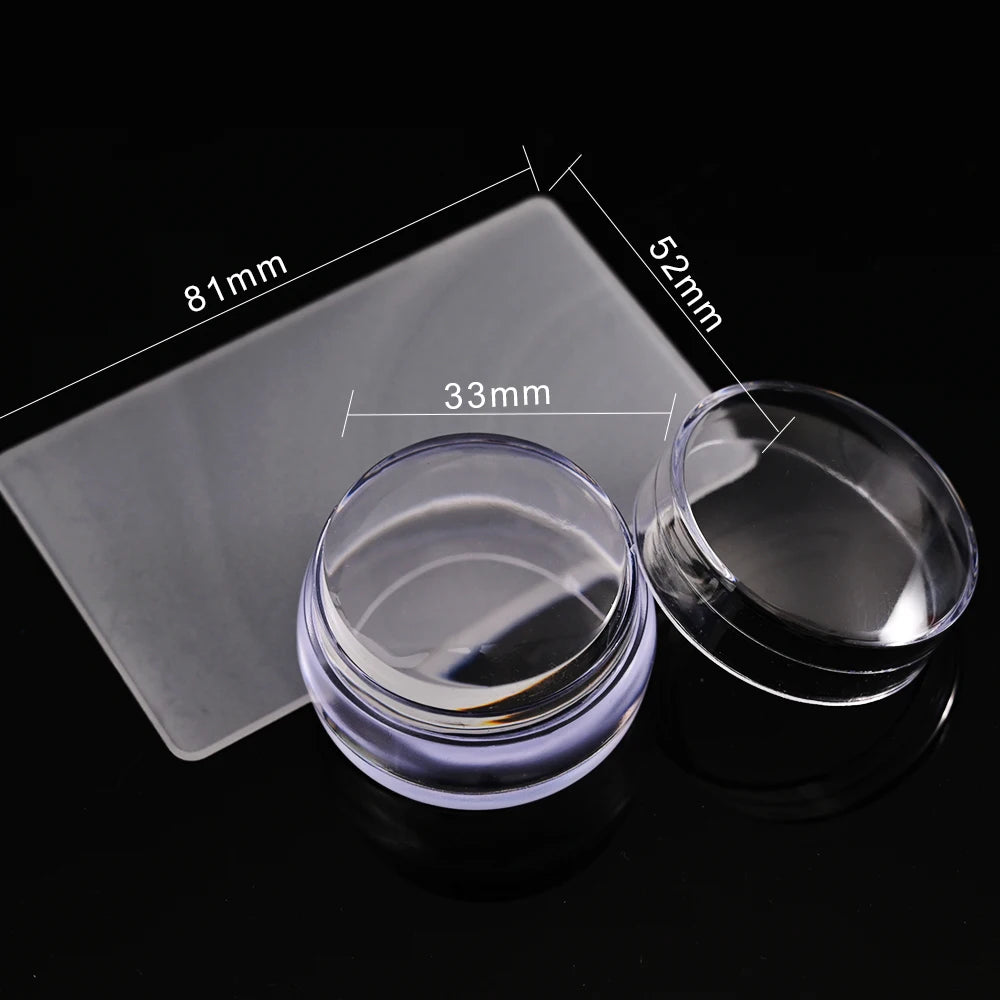 Silicone Transparent Nail Art